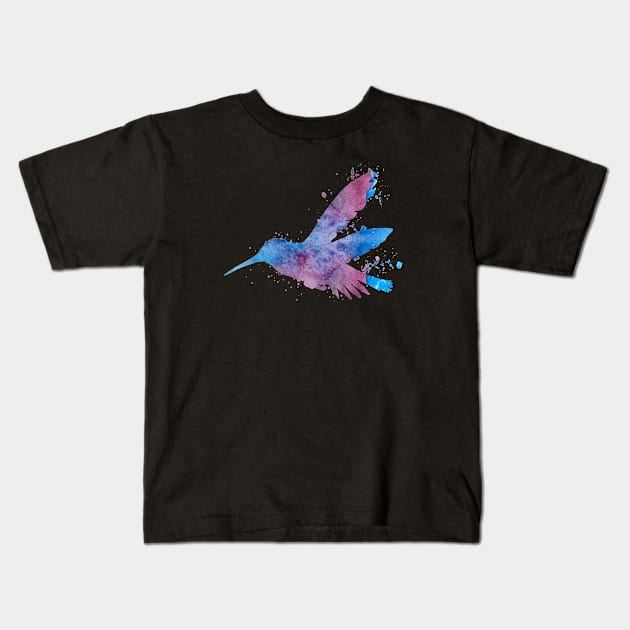 Hummingbird Kids T-Shirt by TheJollyMarten